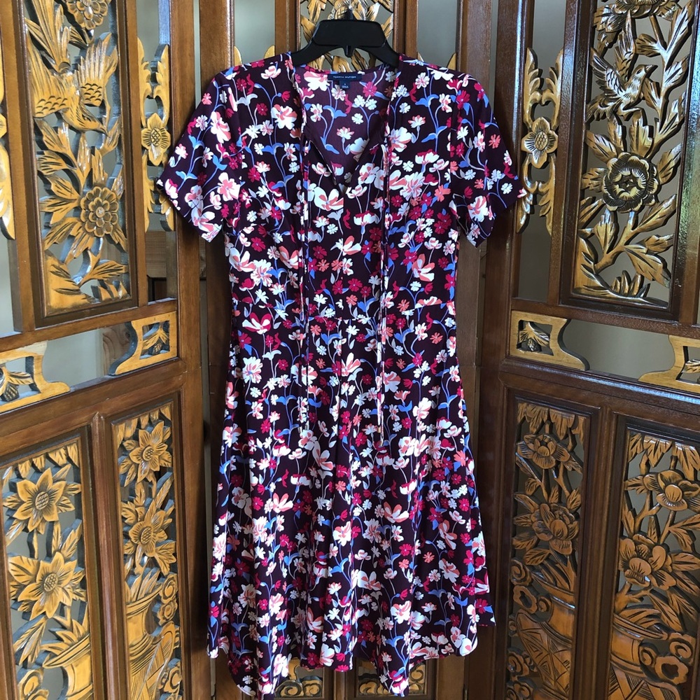 Tommy Hilfiger Floral Midi Dress